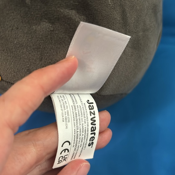 Original SquishMallows Named Frumpy Size 8 “ Inch Bigfoot Valentines Day NWTS - Picture 12 of 14